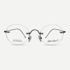 Carlo Reno CR16035 C1R Rimless Circle Glasses Frame
