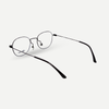 Carlo Reno CR18024 Retro Round Metal Eyeglasses Frame