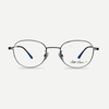 Carlo Reno CR18024 Retro Round Metal Eyeglasses Frame