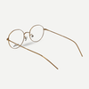 Carlo Reno C18041 Semi-Round Geometric Slim Glasses Frame