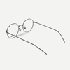 Carlo Reno C18041 Semi-Round Geometric Slim Glasses Frame