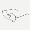 Carlo Reno C18041 Semi-Round Geometric Slim Glasses Frame