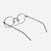 Carlo Reno C18041 Semi-Round Geometric Slim Glasses Frame