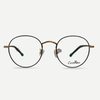 Carlo Reno C18044 Trendy Engraved Round Glasses Frame