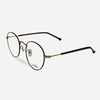 Carlo Reno C18044 Trendy Engraved Round Glasses Frame