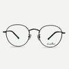 Carlo Reno C18044 Trendy Engraved Round Glasses Frame