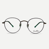 Carlo Reno C18044 Trendy Engraved Round Glasses Frame