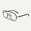 Milano MIL1061 Round Double Bridge Eyeglass Frame