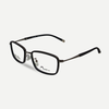 Milano MILM8218 Rectangle Thick Eyeglass Frame